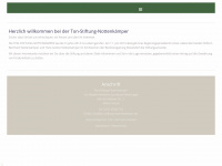 ton-stiftung-nottenkaemper.de Webseite Vorschau