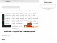 growland.nl Webseite Vorschau