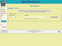 openhomeo.info Webseite Vorschau