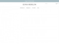 einsberlin.com Webseite Vorschau