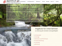 institut3p.de Webseite Vorschau