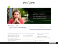 parascout.de Webseite Vorschau