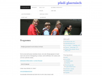 pfadiglaernisch.wordpress.com Webseite Vorschau