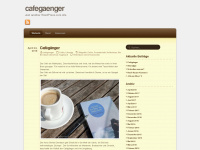 cafegaenger.wordpress.com Webseite Vorschau