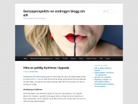 genusperspektiv.se Webseite Vorschau