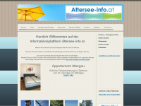 attersee-info.at Webseite Vorschau
