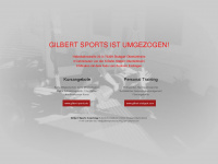 gilbertsportscoaching.com Webseite Vorschau