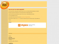 mpx.net Webseite Vorschau