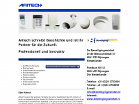 aritech-security.de Webseite Vorschau