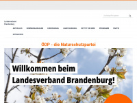oedp-brandenburg.de Webseite Vorschau