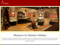 museum-im-steintor.de Webseite Vorschau