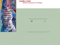 candace-carter.de Webseite Vorschau