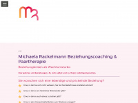 michaela-rackelmann.de Webseite Vorschau