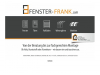 fenster-frank.com Webseite Vorschau