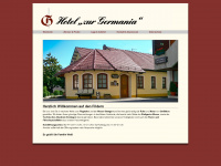 hotel-zur-germania.de Webseite Vorschau