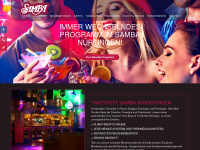 tanztreff-samba.de Webseite Vorschau