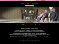 feine-dinner-shows.de Webseite Vorschau