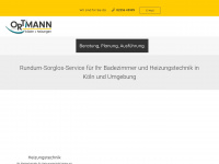 ortmann-heizung.de Webseite Vorschau