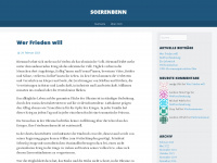 soerenbenn.wordpress.com Webseite Vorschau