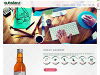 substanz-drink.de Webseite Vorschau
