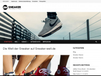 sneaker-welt.de Webseite Vorschau