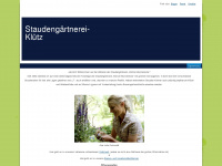 staudengärtnerei-klütz.de Webseite Vorschau