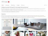tailormade-communications.com Webseite Vorschau