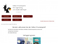 edition-drachenperle.at Webseite Vorschau