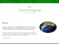 1a-textilreinigung-regensburg.de Webseite Vorschau