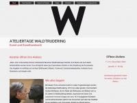 ateliertage-waldtrudering.de Webseite Vorschau