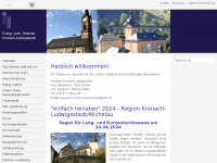 dekanat-kronach-ludwigsstadt.de Webseite Vorschau