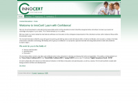 innocert.com Webseite Vorschau