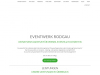 eventwerk-rodgau.de Webseite Vorschau