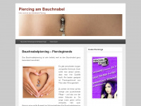 bauchnabelpiercings.info Webseite Vorschau