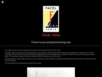 facel-vega.com Webseite Vorschau