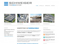 schweiger-parkdach.de Webseite Vorschau