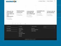 ulkinator.de Webseite Vorschau