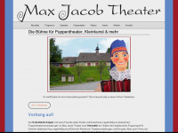 max-jacob-theater.de Webseite Vorschau