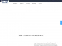 distech-controls.com Webseite Vorschau