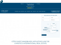 coteouest-immobilier.com Webseite Vorschau