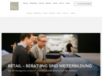 the-retail-academy.com Webseite Vorschau