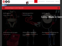 mas-safety.de Webseite Vorschau