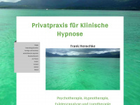 praxisklinischehypnose.de Webseite Vorschau