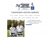 taekwondocenter-limburg.de Webseite Vorschau