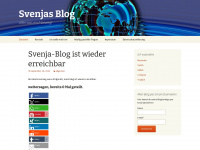 svenja-blog.de Webseite Vorschau