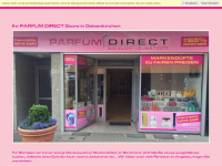 parfum-direct.de Webseite Vorschau