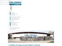 coldmax.eu Webseite Vorschau