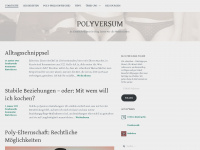 polyversum.wordpress.com Webseite Vorschau