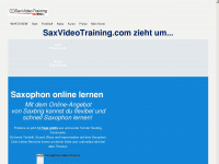 saxvideotraining.com Webseite Vorschau