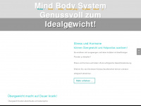 mindbodysystem.de Webseite Vorschau